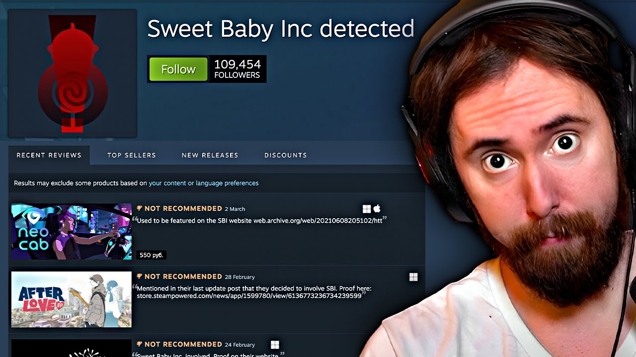 Asmongold discute di Sweet Baby Inc.