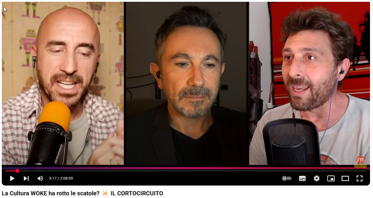 Il Cortocircuito discute della cultura woke