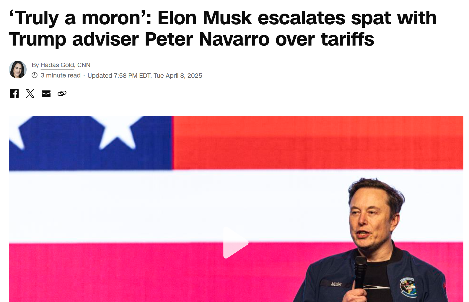 Musk e Trump